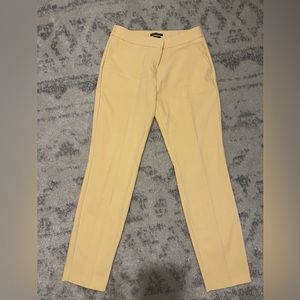 New Without Tags Express Columnist Ankle Pant Yellow - Size 4